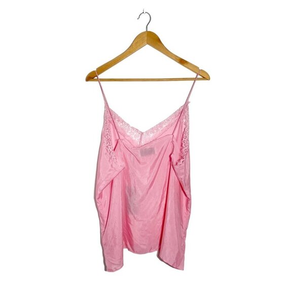 NWT One Teaspoon Delirious Cami with lace trim in Pink size XL - Picture 3 of 6